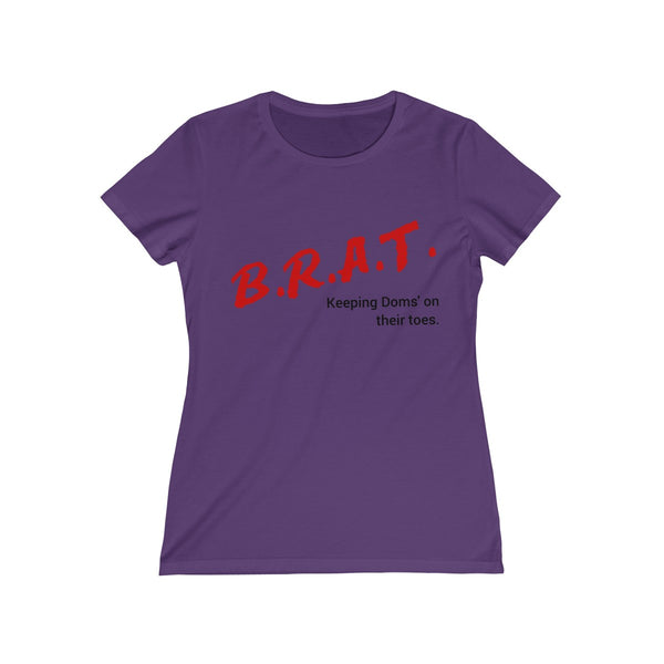 B.R.A.T Tee-T-Shirt-Scarlett Fever.