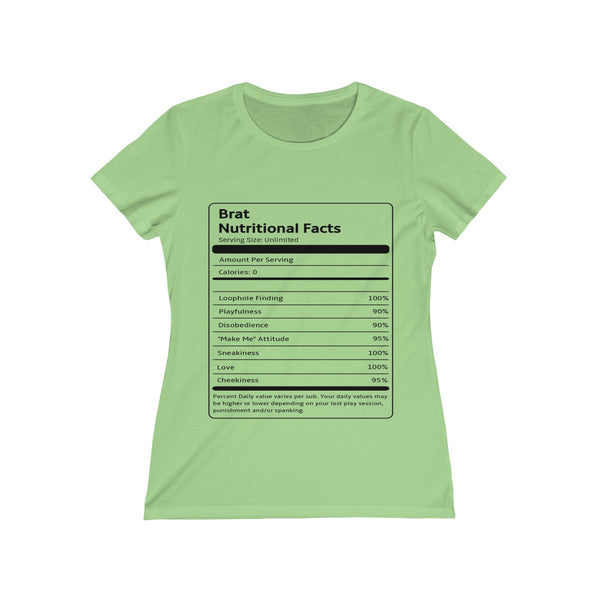 Brat Facts Tee-T-Shirt-Scarlett Fever.