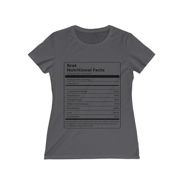 Brat Facts Tee-T-Shirt-Scarlett Fever.