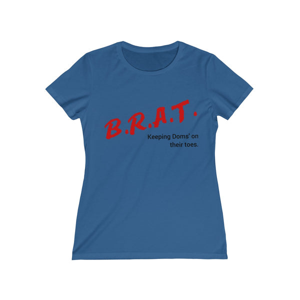 B.R.A.T Tee-T-Shirt-Scarlett Fever.