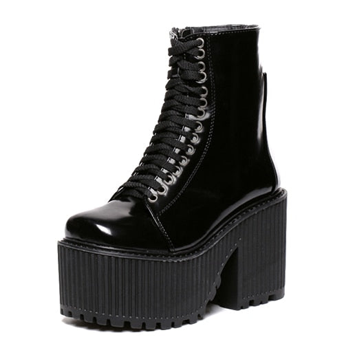 Platform Boots-Scarlett Fever.